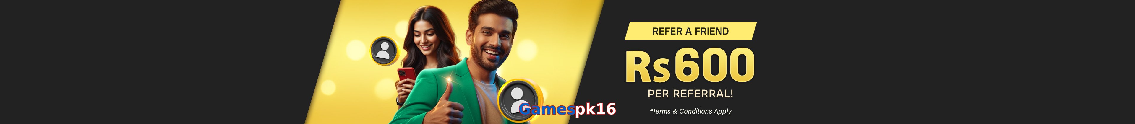 Gamespk16 game app for Pakistan players